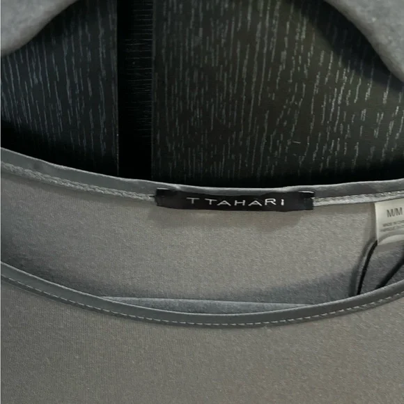 Tahara Lightweight Gray Blouse - Picture 3 of 5